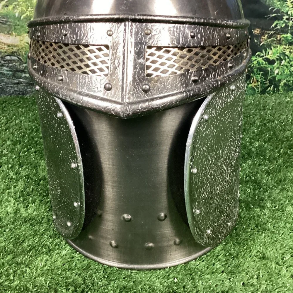 Vintage Medieval Camelot Knight Helmet Ice Bucket